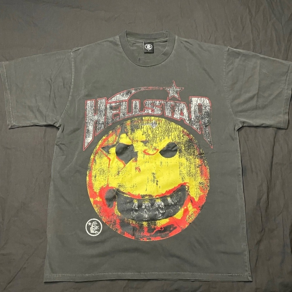 Hell Star Evil Smiley Tee